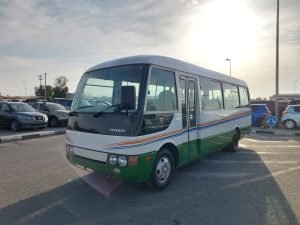 2001 MITSUBISHI ROSA MINI BUS 5.2 2WD MT Green