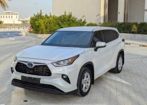 2022 TOYOTA HIGHLANDER SUV 2.5 2WD AT White