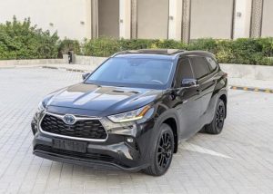 2021 TOYOTA HIGHLANDER SUV 2.5 2WD AT Black