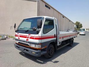 1997 MITSUBISHI CANTER TRUCK 4.6 2WD MT White