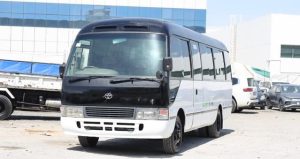 1995 TOYOTA COASTER MINI BUS 4.2 2WD AT Black