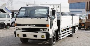 1990 ISUZU JUSTON TRUCK 6.5 2WD MT White