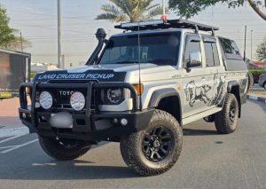 2015 TOYOTA LAND CRUISER PICK UP 4.5 4WD MT White