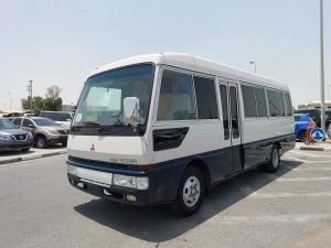 1995 MITSUBISHI ROSA MINI BUS 4.6 2WD AT White