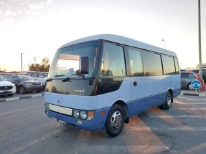 2004 MITSUBISHI ROSA MINI BUS 5.2 2WD MT Blue