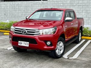 2019 TOYOTA HILUX DOUBLE CAB 2.4 2WD AT Red