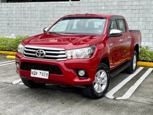 2019 TOYOTA HILUX DOUBLE CAB 2.4 2WD AT Red