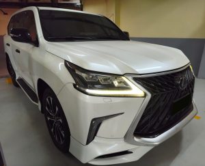 2021 LEXUS LX450D SUV 4.5 4WD AT White