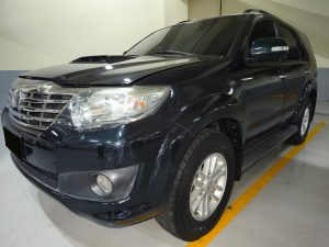 2012 TOYOTA FORTUNER SUV 3.0 4WD AT Gray