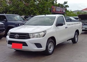 2018 TOYOTA HILUX REVO J SINGLE CAB 2.4 2WD MT White