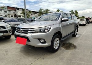2017 TOYOTA HILUX REVO G DOUBLE CAB 2.4 2WD AT Silver
