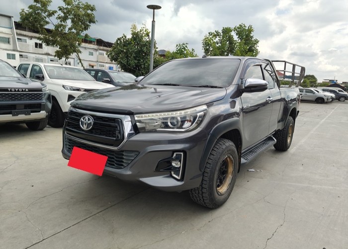2018 TOYOTA HILUX REVO ENTRY SMART CAB 2.4 2WD AT Dark Gray