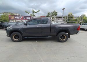 2018 TOYOTA HILUX REVO ENTRY SMART CAB 2.4 2WD AT Dark Gray Hover